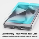 Korean Whitestone UV Dome Glass for Samsung Galaxy S24 (6.2 inch) Screen Protector with UV Light [2 Pack Glass]