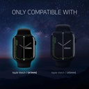 Korean Whitestone UV Apple Watch 7 Series Dome Glass  with UV Light 41mm [2PACK GLASS]