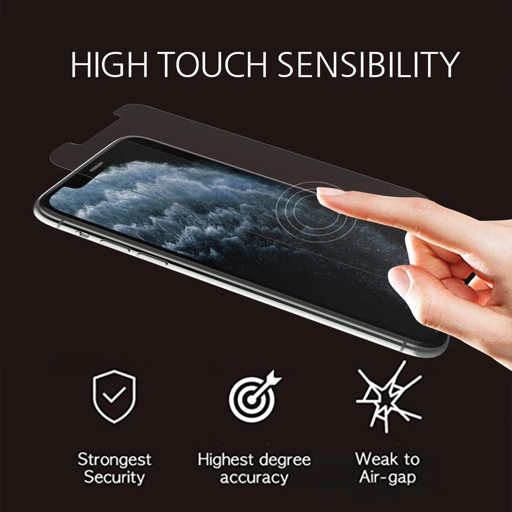 KOREAN WHITESTONE UV DOME GLASS – iPhone 11 Pro WITH UV LIGHT [1PACK GLASS]