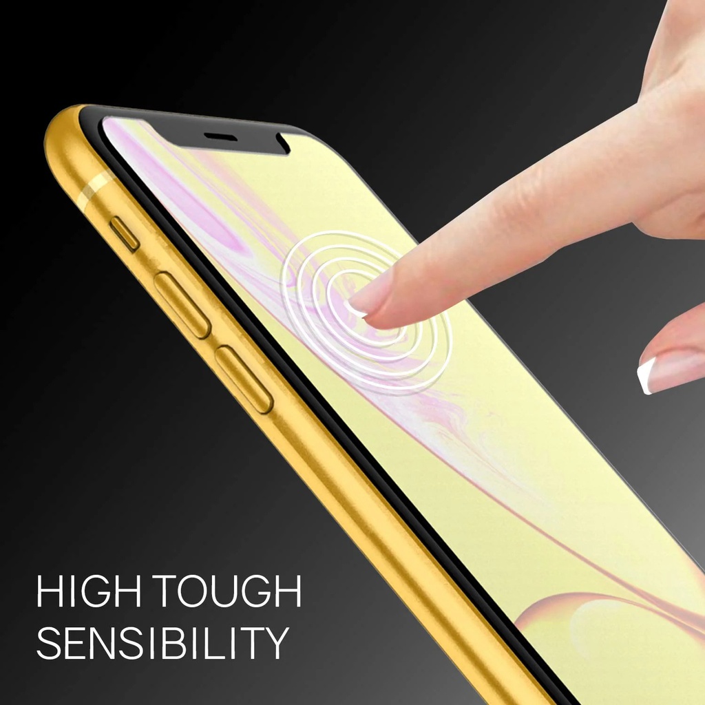 Korean Whitestone UV iPhone 11/ iPhone XR (6.1 inch) Dome Glass with UV Light [1PACK GLASS]