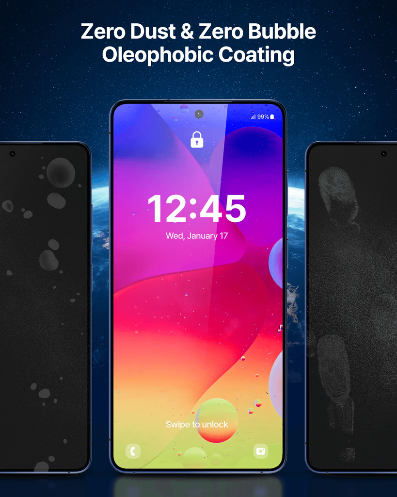 Korean Whitestone UV Dome Glass | Samsung Galaxy S26 Plus  Screen Protector with UV Light [2 Pack Glass]