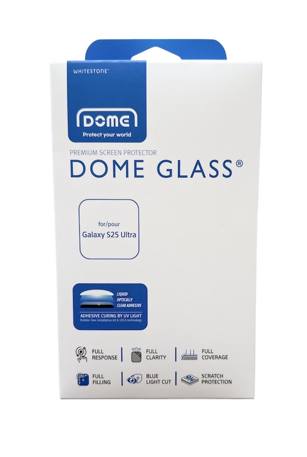 Korean Whitestone UV Dome Glass | Samsung Galaxy S25 Ultra  Screen Protector with UV Light [2 Pack Glass]